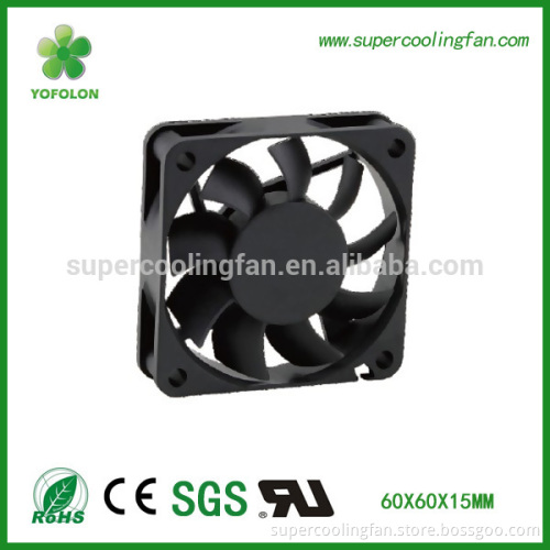 60x60x15mm 12V 3500rpm high flow dc cooling fan for 3D Printer cooling fan